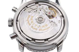 Thumbnail von Breitling Old Navitimer Chronograph Edelstahl Automatik Ref. A13322 B&P 1999