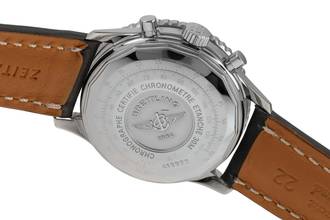 Thumbnail von Breitling Old Navitimer Chronograph Edelstahl Automatik Ref. A13322 B&P 1999