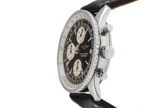 Thumbnail von Breitling Old Navitimer Chronograph Edelstahl Automatik Ref. A13322 B&P 1999