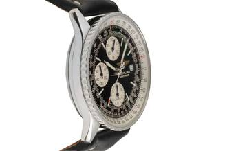 Thumbnail von Breitling Old Navitimer Chronograph Edelstahl Automatik Ref. A13322 B&P 1999