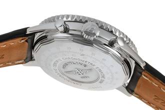 Thumbnail von Breitling Old Navitimer Chronograph Edelstahl Automatik Ref. A13322 B&P 1999