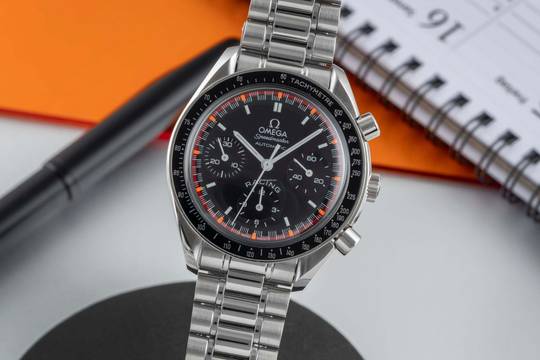  Omega Speedmaster Reduced Racing Schumacher Chronograph Ref. 3518.50.00 