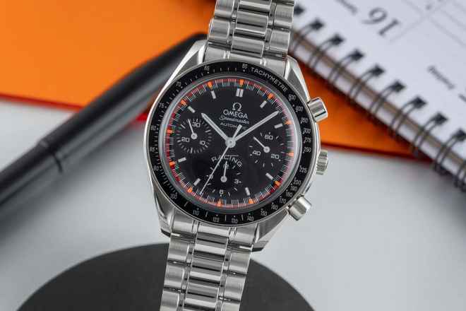 Omega Speedmaster Reduced Racing Schumacher Kronografı Ref. 3518.50.00
