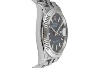 Thumbnail von Rolex Datejust 36 Blue Dial Stahl / Weissgold Automatik Herrenuhr Ref. 126234