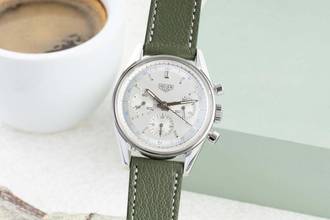 Thumbnail von TAG Heuer Carrera 1964 Re-Edition Stahl Handaufzug Ref. CS3110.BC0726