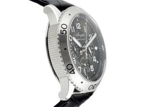 Thumbnail von Breguet Type XX - XXI - XXII Flyback Chronograph Automatik Stahl Herrenuhr Ref. 3810