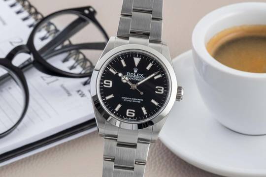  Rolex Explorer 40 Oyster Edelstahl Automatik Herrenuhr Ref. 224270 B&P 2023 