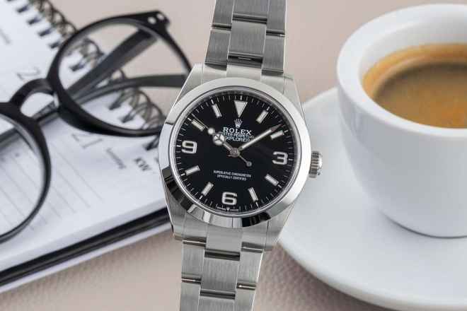  Rolex Explorer 40 Oyster Edelstahl Automatik Herrenuhr Ref. 224270 B&P 2023 