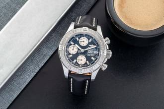 Thumbnail von Breitling Superocean Chronograph II Stahl Automatik Herrenuhr Ref. A13340 B&P 2011
