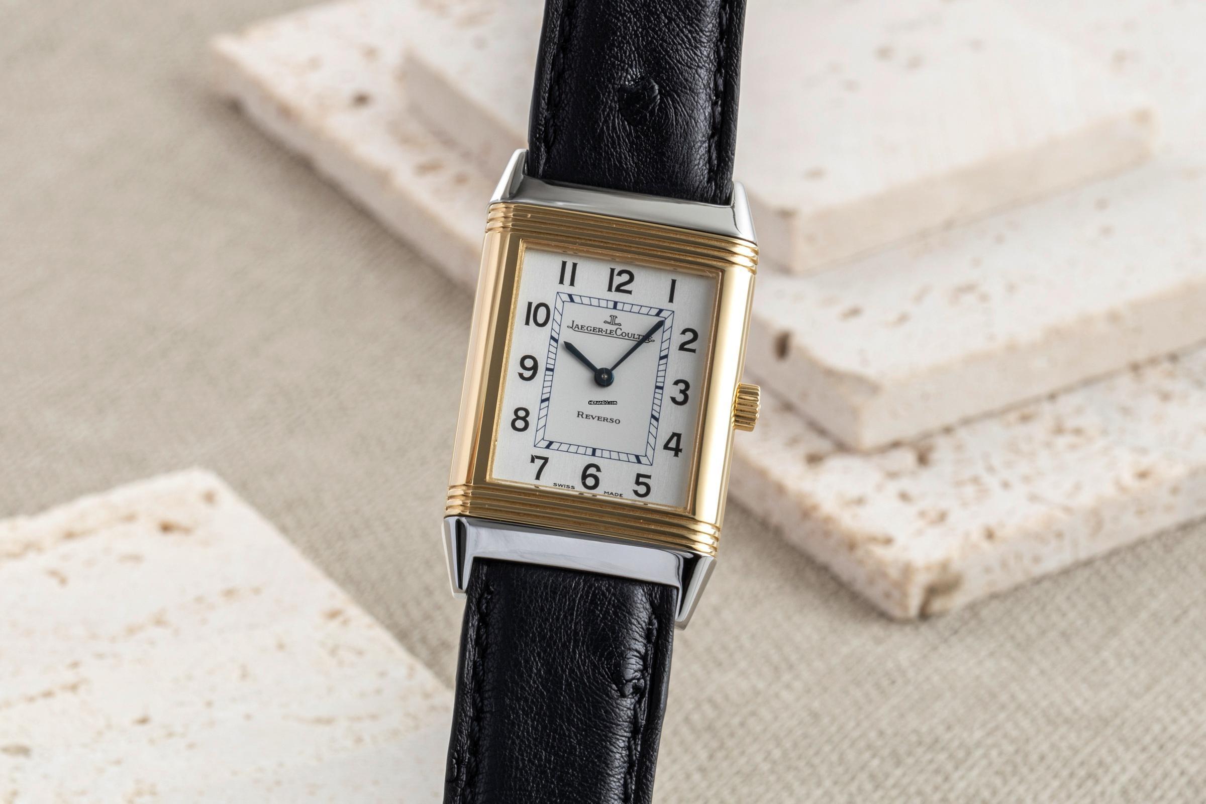 Jaeger-LeCoultre Reverso stal / złoto ręczny zegarek damski Ref. Q250541F