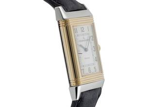 Thumbnail von Jaeger-LeCoultre Reverso stal / złoto ręczny zegarek damski Ref. Q250541F