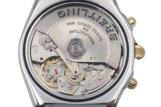 Thumbnail von Breitling Chronomat Chronograph Stahl / Gold Automatik Herrenuhr Ref. B13050.1