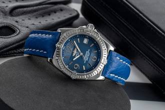 Thumbnail von Breitling Callistino Stahl Quarz Herrenuhr Ref. A77346 Box & Papiere 2003