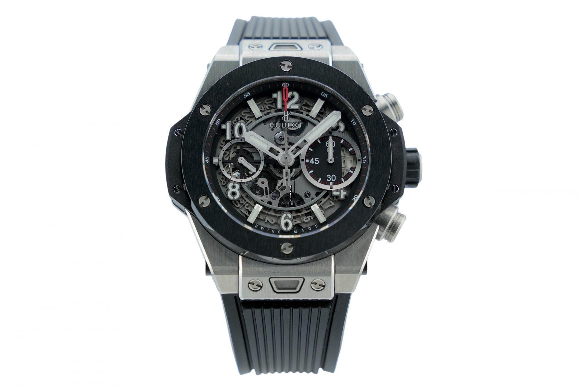 Hublot Big Bang Unico 42MM - Keramiklünette - E-Garantiekarte 441.NM.1170.RX 2021