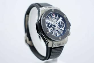 Thumbnail von Hublot Big Bang Unico 42MM - Keramiklünette - E-Garantiekarte 441.NM.1170.RX 2021