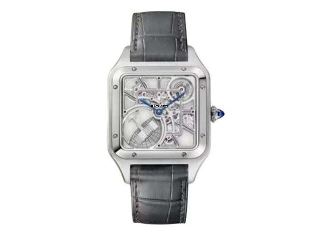 Cartier Santos Dumont Skeleton - Mikrorotor - WHSA0032 2024