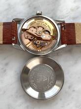 Thumbnail von Omega Seamaster Serviced Seamaster Calendar Automatic Vintage Rare Honeycomb Dial Fat Lugs Big Seahorse Logo 2849