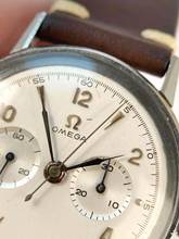 Thumbnail von Omega Classic BIG 37mm Chronograph Oversize Jumbo Vintage Steel 2381 2381