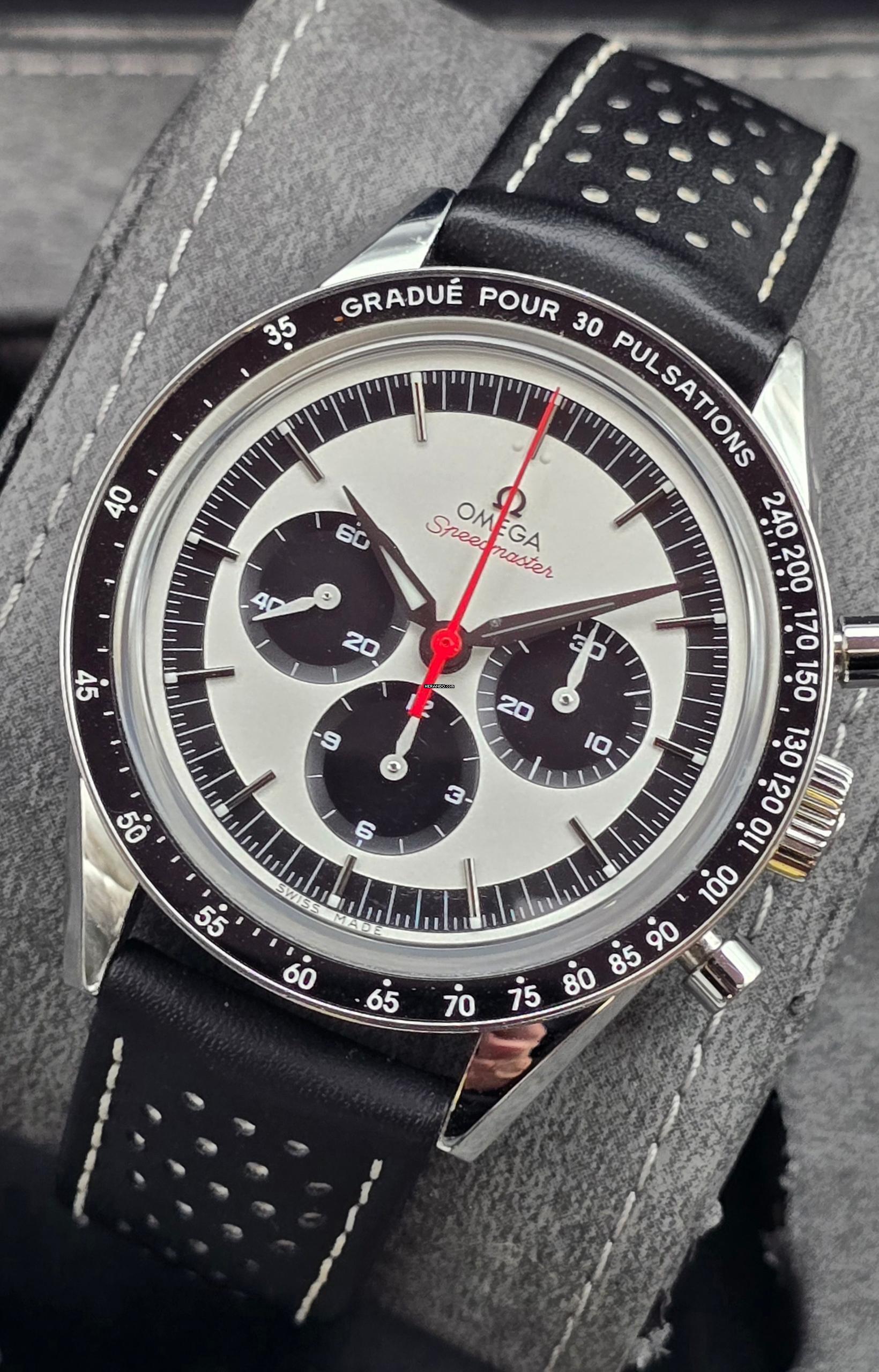 Omega Speedmaster Professional Moonwatch Anniversary Series 39,7mm 311.32.40.30.02.001 CK2998 Limited Edition Very Good Full Set 2018