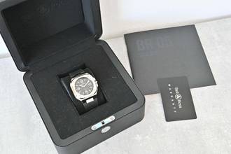 Thumbnail von Bell & Ross BR 05 Black BR05A-BL-ST/SRB Rubber Strap