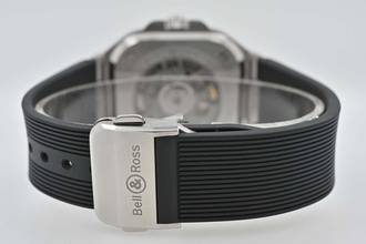 Thumbnail von Bell & Ross BR 05 Black BR05A-BL-ST/SRB Rubber Strap