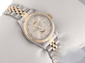 Thumbnail von Rolex Lady-Datejust Edelstahl Gelbgold 750 Diamanten Automatik Gold Stahl Damen