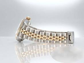 Thumbnail von Rolex Lady-Datejust Edelstahl Gelbgold 750 Diamanten Automatik Gold Stahl Stainless Steel 18kt Yellow Gold Jubilé-band Chronometer Oyster White Dial