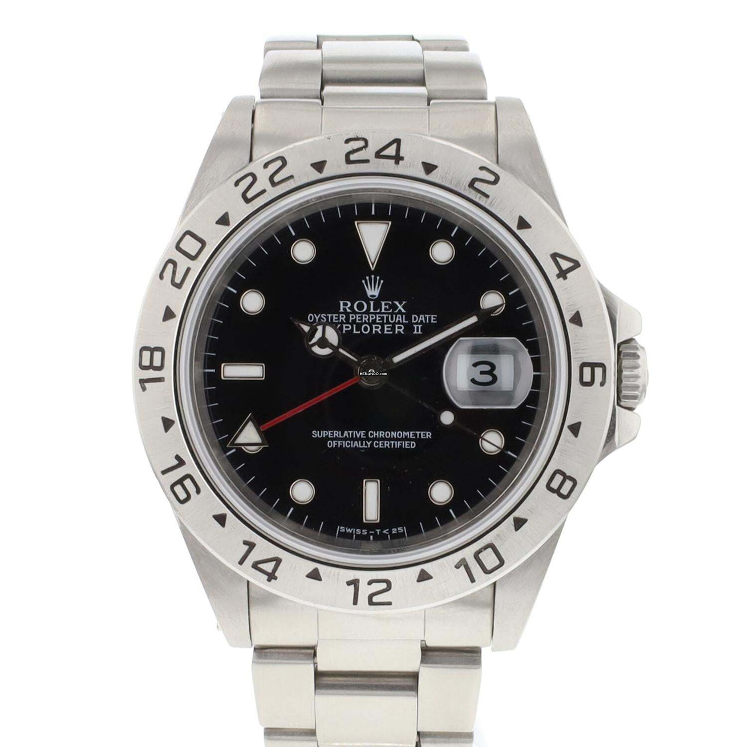 Rolex Explorer II Black Dial