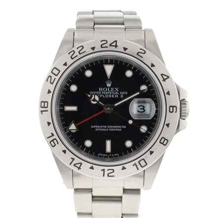  Rolex Explorer II Black Dial 