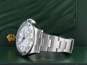 Thumbnail von Rolex Explorer II 216570 White 42mm Like New Full Seet 2013 Ita
