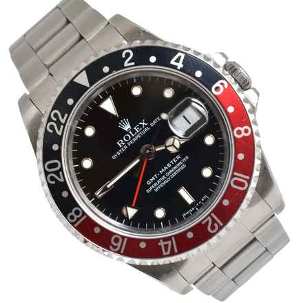  Rolex GMT-Master I 16700 Tritium dial Coke bezel 1994 