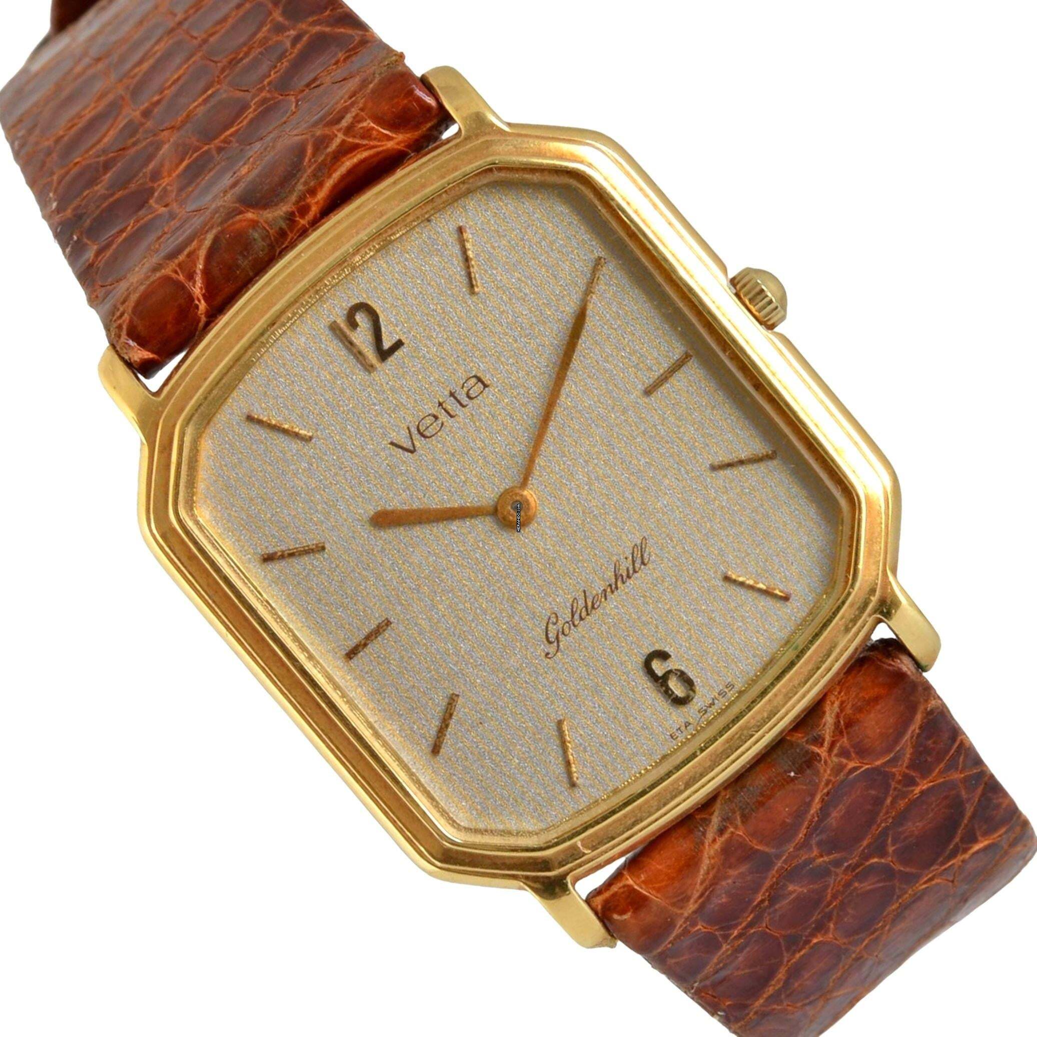 Vetta Goldenhill Classic V-5920-1 Champagne dial Quartz 1980