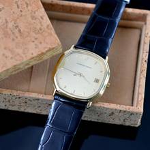 Thumbnail von Audemars Piguet Octagonal classic date champagne dial quartz yellow gold 18KT