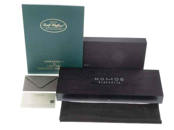  NOMOS Ludwig 38 Glashütte Ludwig Ref.236 2026 Full Set Neu Ludwig 38 Emaille Weiß 