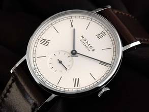 Thumbnail von NOMOS Ludwig 38 Glashütte Ludwig Ref.236 2026 Full Set Neu Ludwig 38 Emaille Weiß