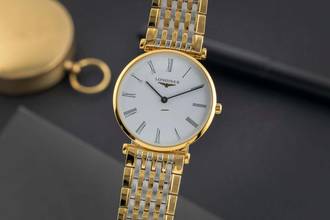 Thumbnail von Longines La Grande Classique ステンレススチールクォーツレディース腕時計 Ref. L4.512.2