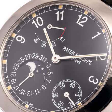  Patek Philippe Complications Power Reserve 36 Whitegold – 5055G – like NEW – 05/1999 Full Set 