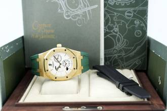 Thumbnail von Audemars Piguet Royal Oak Dual Time 39MM - 18K Yellow Gold - Additional Black Rubber B Strap - 26120BA.OO.D088CR.01 2008