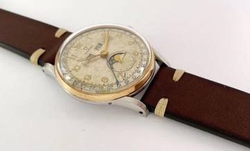 Thumbnail von Omega Serviced Cosmic Triple Date Moonphase Mondphase 2471 2471