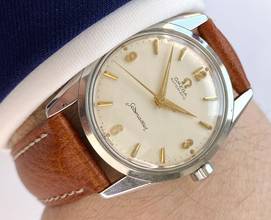 Thumbnail von Omega Seamaster Beautiful Seamaster Vintage Automatic Automatik 14700 Explorer Dial Design 14700
