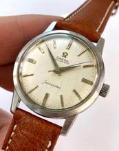 Thumbnail von Omega Seamaster Vintage Automatic Automatik ref 14704 Linen Dial 14704