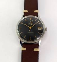 Thumbnail von Omega Seamaster Serviced Seamaster Vintage Automatic Automatik ref 166002 Black Restored Dial 166.002