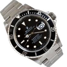 Thumbnail von Rolex Submariner Date 16610 D38 Series Luminova 2005 Full Set TOP Condition