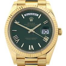 Thumbnail von Rolex Day-Date 40 Green Dial Ref.228238 Fullset