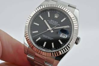 Thumbnail von Rolex Datejust 41 126334 Black Dial Oyster