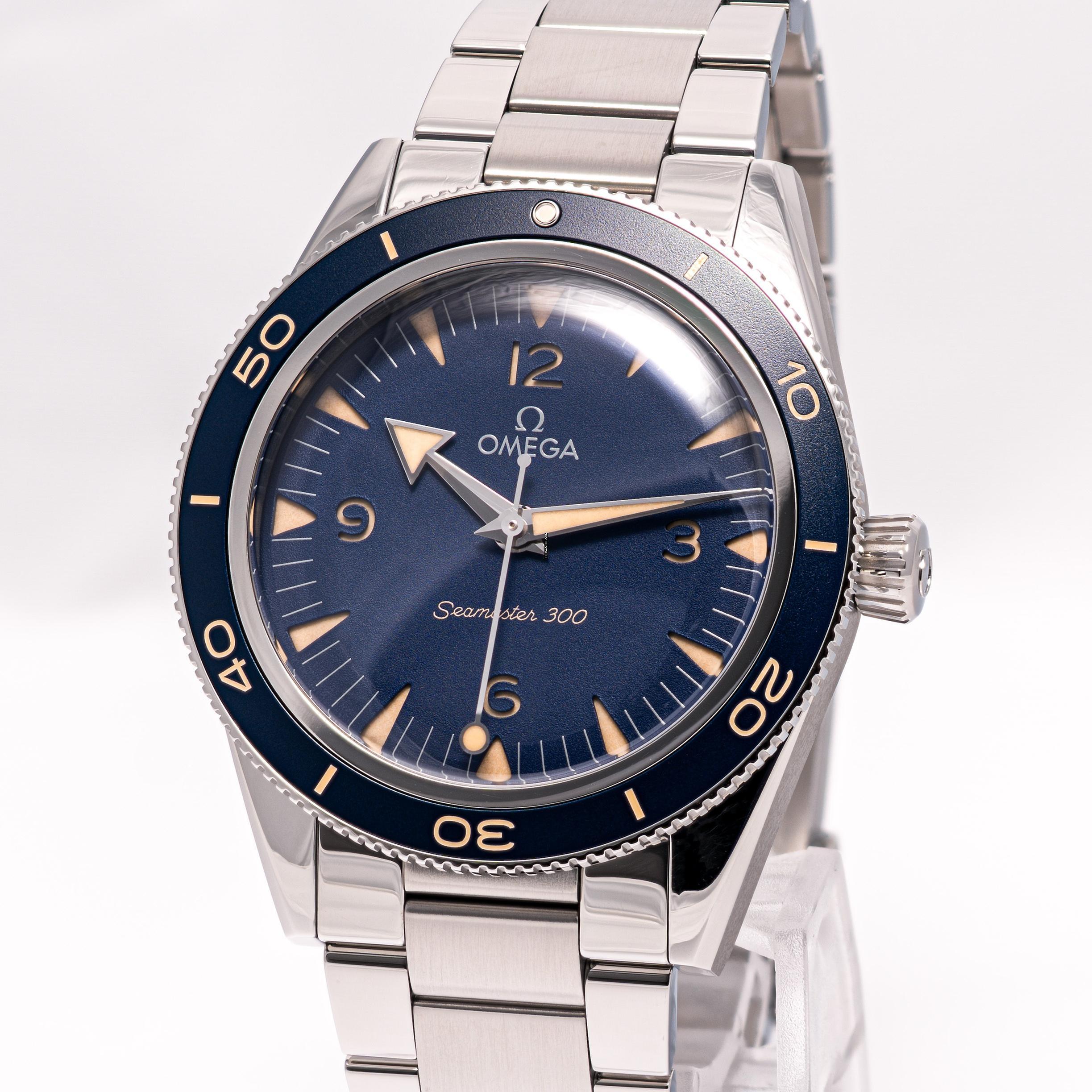 Omega Seamaster 300 Blue 41 – 234.30.41.21.03.001 – jako NOVÉ – 01/2026 Kompletní balení