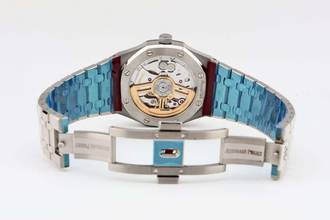 Thumbnail von Audemars Piguet Royal Oak 41mm - Czarna tarcza - 15500ST.OO.1220ST.03