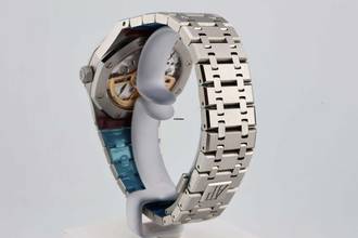 Thumbnail von Audemars Piguet Royal Oak 41mm - Czarna tarcza - 15500ST.OO.1220ST.03