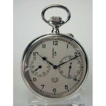  Glashütte Original GUB Auf & Ab Marine Beobachtungstaschenuhr 