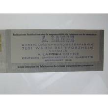 Thumbnail von Glashütte Original Lange Armbanduhr , Rarität